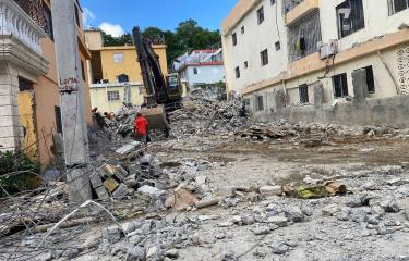 Mived someterá a la justicia a constructor de edificio que colapsó en San Cristóbal