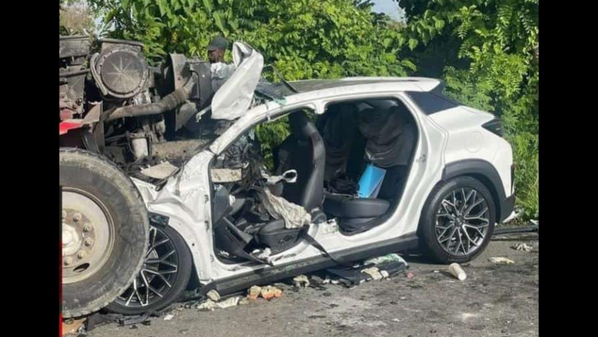 Accidente en Higüey deja dos muertos y un herido