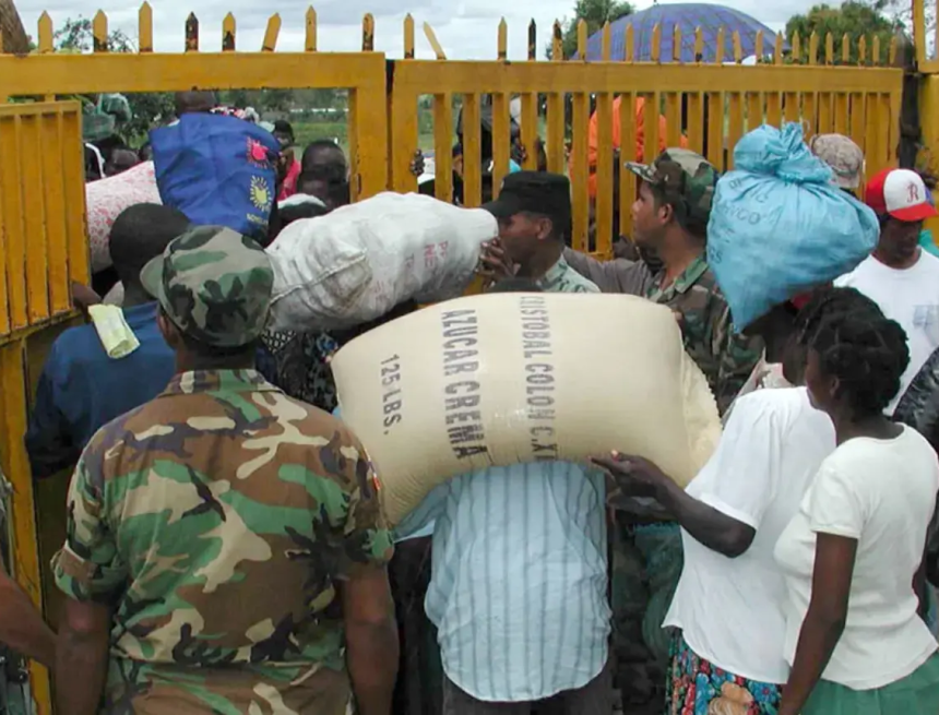 Haití sin falta de alimentos por el cierre de la frontera