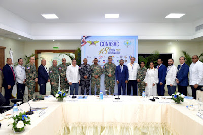 Presidida por el Ministro de Defensa, concluye con éxito la Décima Octava Sesión del CONASAC en la sede principal del CESAC