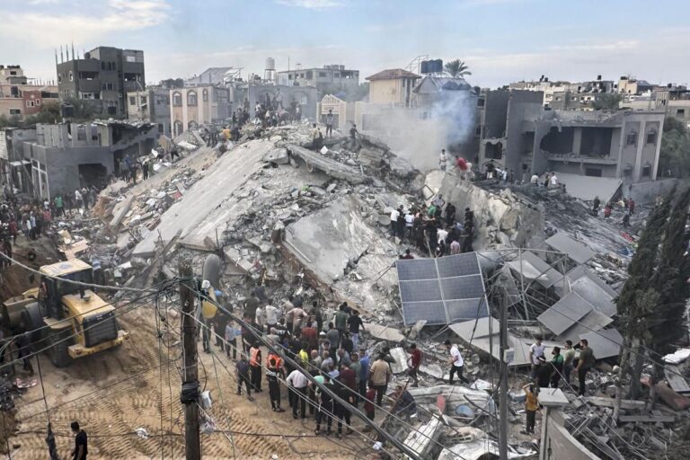 Los muertos en Gaza superan los 18.200, según el Ministerio de Sanidad de la Franja