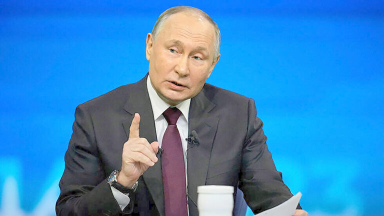 Putin aleja la posibilidad de negociar