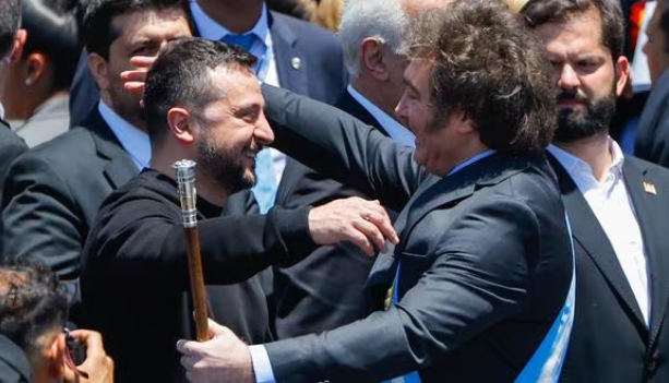 Zelenski desea que Milei y Argentina “sorprendan al mundo” con sus éxitos