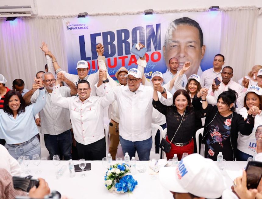 Evinson Lebron anuncia su candidatura a diputado por la circunscripción 3 de Santo Domingo