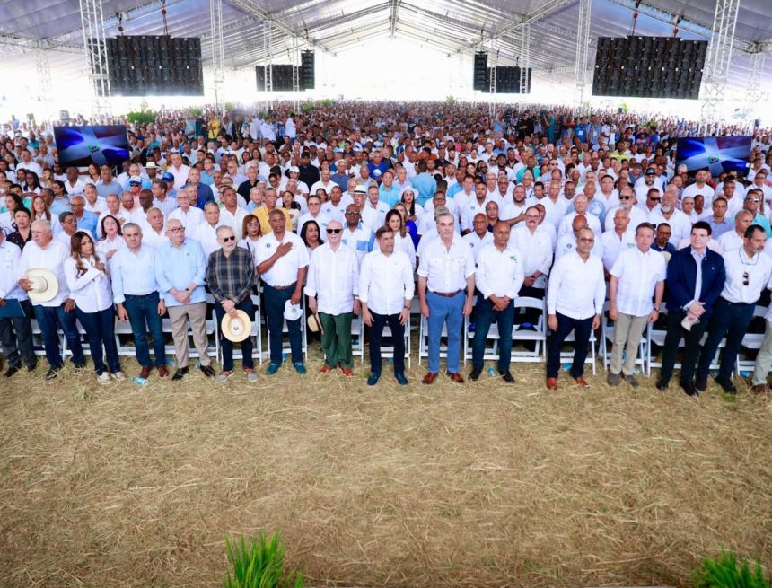 Más de 11 mil productores brindan su apoyo a la candidatura de Luis Abinader